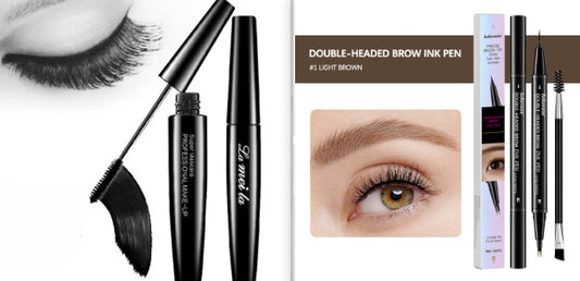 Thick waterproof mascara