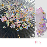 Flower Butterfly Nail