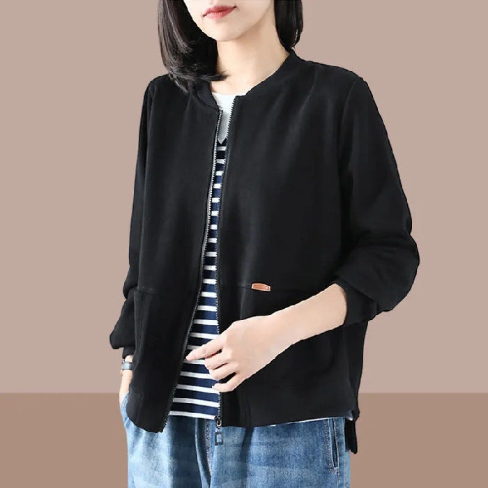 Women's Korean-style Loose Baseball Uniform