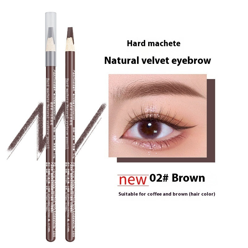 Hard Core Wild Eyebrow Pencil Waterproof And Sweatproof Distinct Look