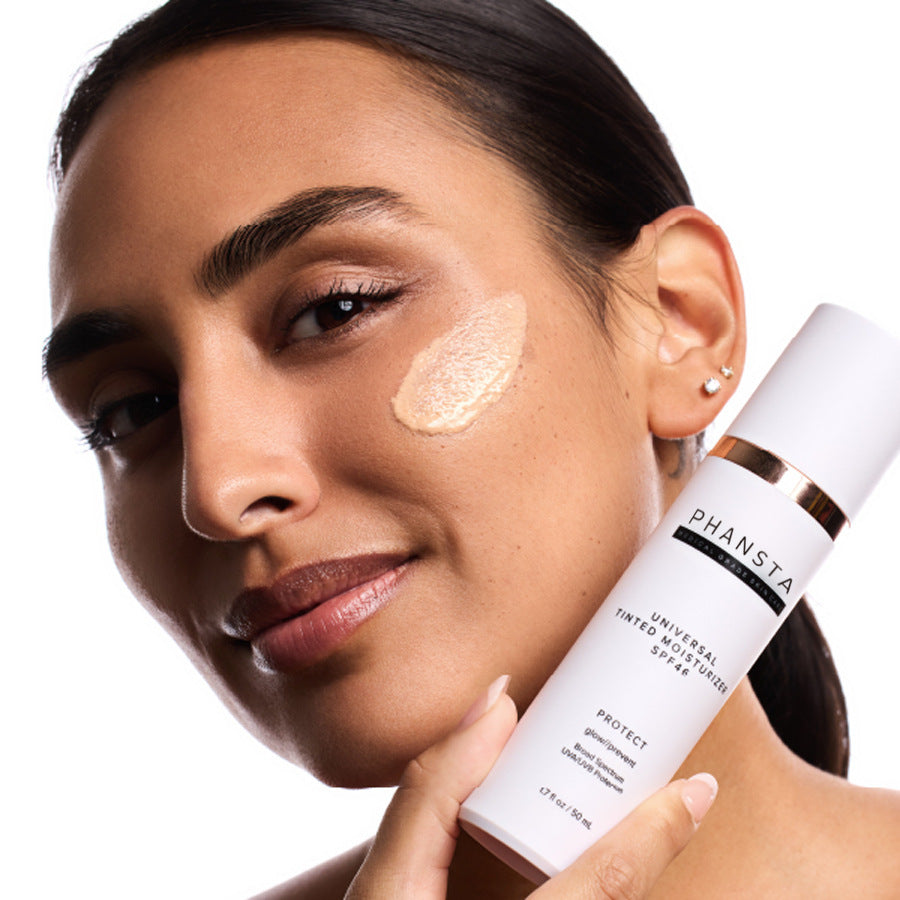 Anti-aging Moisturizing Cream One-piece Light Color Face Sunscreen