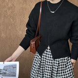 Casual Round Neck Sweater For Women