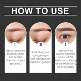 Wild Decoration Exquisite Easy To Use Not Smudge Shaping Eyebrow Pencil