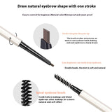 Three-piece Set Gel Cream Eyebrow Pencil